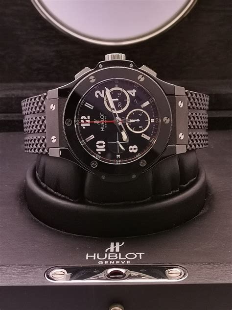 hublot big bang ceramic black magic 44mm|big bang black magic 44mm.